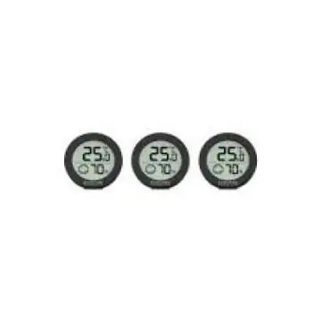 Explore Termoigrometro WSH-0008 Black , 156254