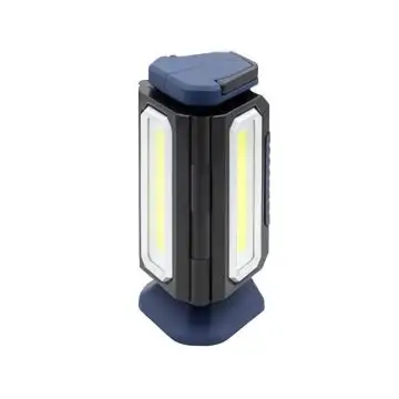 CFG Lampada da lavoro 21W 4000mAh 1500lm 8ore IPX4 Nero/Blu , 156745