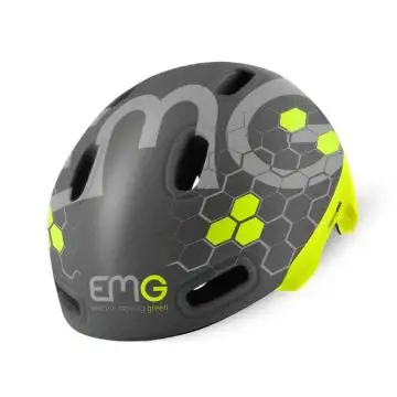 EMG HM-19 Casco ABS Visiera Antigraffio Interni Lavabili , 157044