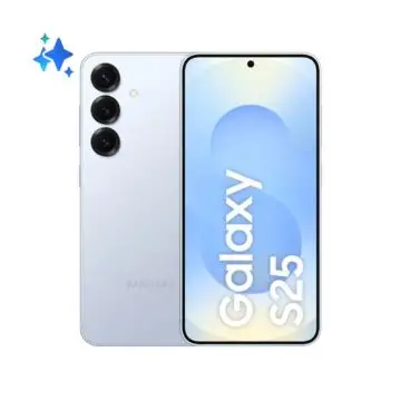Samsung Galaxy S25 Smartphone AI Display 6.2'' FHD+ Dynamic AMOLED 2X Fotocamera 50MP RAM 12/512GB 4.000 mAh Icyblue , 157108