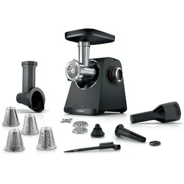 Bosch MFWS440B Serie 4 Tritacarne MultiPower Series 4 1900 W Nero, , 157187