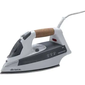 Ariete 6232 Ferro da stiro a secco e a vapore Acciaio inossidabile 2200 W Grigio , 66175
