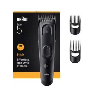 Braun HC5530 Tagliacapelli Nero 17 Nichel-Metallo Idruro (NiMH) , 157833