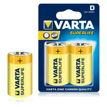 Varta 2020 Batteria monouso D Zinco-Carbonio , 123578