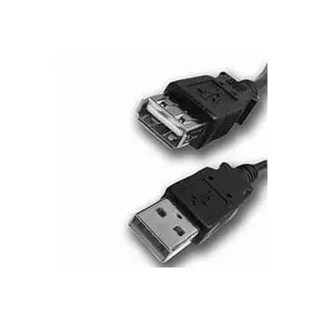 nuovaVideosuono USB 3m M-F cavo USB USB 2.0 USB A Nero , 27511
