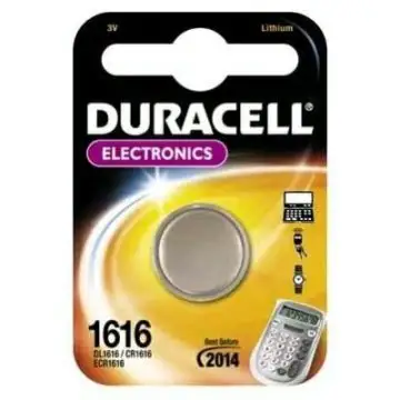 Duracell 1616 batteria per uso domestico Batteria monouso CR1616 Litio , 37295