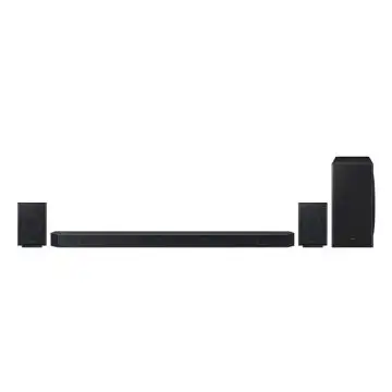 Samsung Soundbar HW-Q930D/ZF Serie Q, 17 Speaker, Wireless Dolby Atmos, Audio a 9.1.4 Canali, Q-Simphony, Alexa integrato e compatibile con Google Assistant, Titan Black , 154023