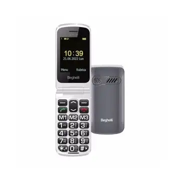 Beghelli Salvalavita Phone SLV18 6,1 cm (2.4") 88 g Argento Telefono per anziani , 144285