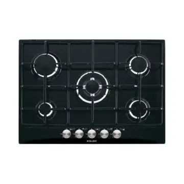 Glem Gas GT755BK Piano Cottura Da Incasso 5 Fornelli Nero , 142862