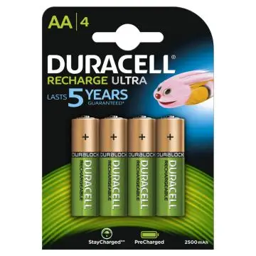 Duracell 4xAA Batteria ricaricabile Stilo AA , 100757