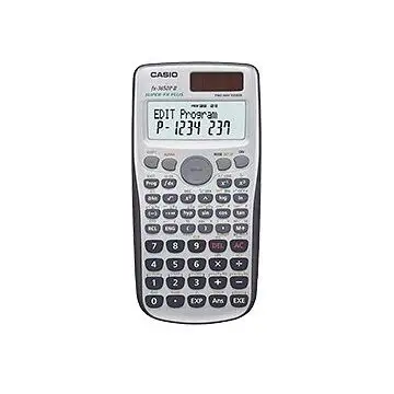 Casio FX-3650PII calcolatrice Tasca Calcolatrice scientifica Nero, Argento , 152012