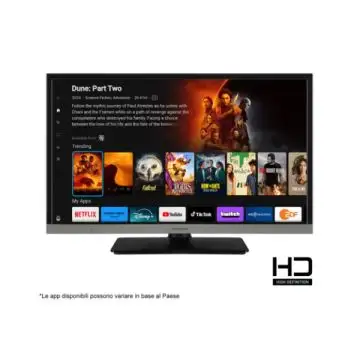 Panasonic TB-24S40AEZ Televisione Smart TV 24 Pollici 2K Ultra HD Wi-Fi Nero , 155458