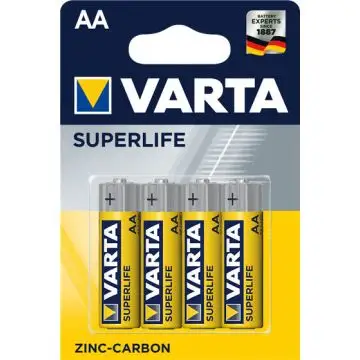 Varta SUPERLIFE Batteria monouso Stilo AA Zinco-Carbonio , 123575