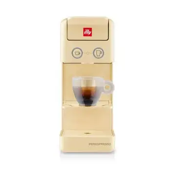 Illy Macchina Del Caffe Capsule Iperespresso Espresso Coffee Y3.3 Giallo Pastello più 14 Capsule , 143255
