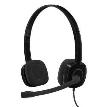 Logitech H151 Auricolare Cablato A Padiglione Ufficio Nero , 121631