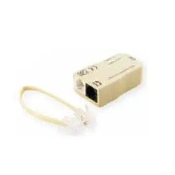 nuovaVideosuono 20/16 adattatore per inversione del genere dei cavi 6p4c 2 x 6p4c Bianco , 97171