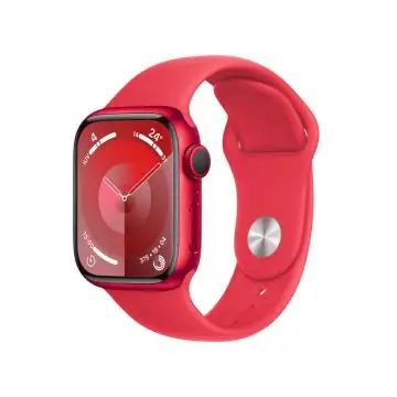 Apple Watch Series 9 GPS Cassa 41m in Alluminio (PRODUCT)RED con Cinturino Sport Band (PRODUCT)RED - S/M , 149786
