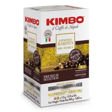 Kimbo Espresso Barista 100% Arabica Capsule caffè Medium-dark roast 30 pz , 155795