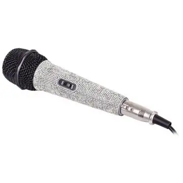 Trevi EM 30 STAR Nero, Metallico, Argento Microfono per karaoke , 148349