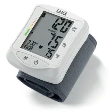 Laica BM1006 monitor per il battito cardiaco Polso Grigio, Bianco , 97734