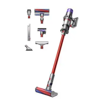 Dyson V11 Fluffy Aspirapolvere a bastone 2 in 1 Batteria Secco Senza sacchetto Nichel, Rosso , 157149