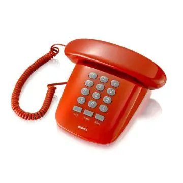 Brondi Sirio Telefono analogico Rosso , 107835