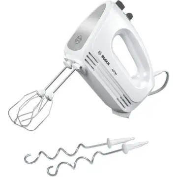 Bosch MFQ24200 Sbattitore CleverMixx 400 W Bianco, Inox spazzolato , 154709