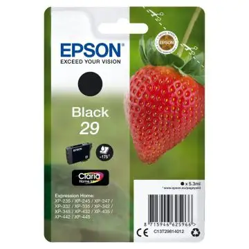 Epson Strawberry Cartuccia Fragole Nero Inchiostri Claria Home 29 , 100156