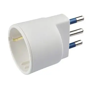 Poly Pool PP0432 adattatore per presa di corrente Tipo L (IT) Bianco , 103830