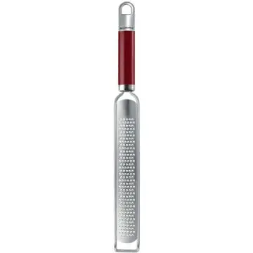 KitchenAid KGEM3114ER grattugia e spiralizzatore manuali Grattugia piatta Rosso, Acciaio inox , 102836