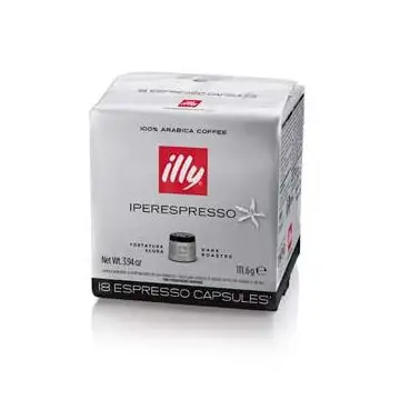 Illy 7953ST capsula e cialda da caffè Capsule caffè Tostatura scura 18 pz , 89162