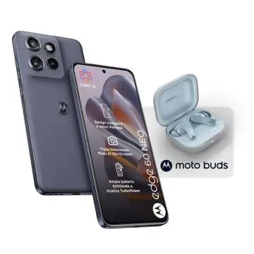 Motorola edge Pack 2x1 60 Neo 8/256 Grisaille + Moto Buds , 162481