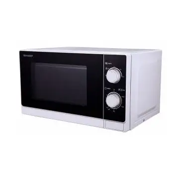 Sharp Home Appliances R-600WW forno a microonde Superficie piana Microonde combinato 20 L 800 W Nero, Bianco , 121980