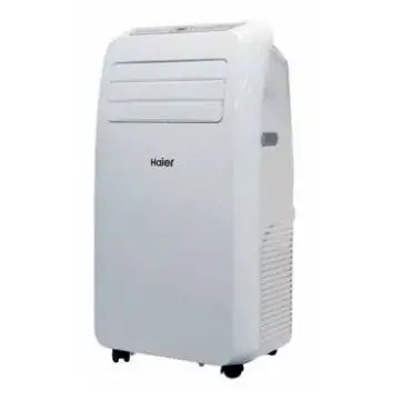 HAIER AM12AA1TAA Climatizzatore Portatile 12000 Btu/h con Telecomando e Funzione Timer Bianco , 141167