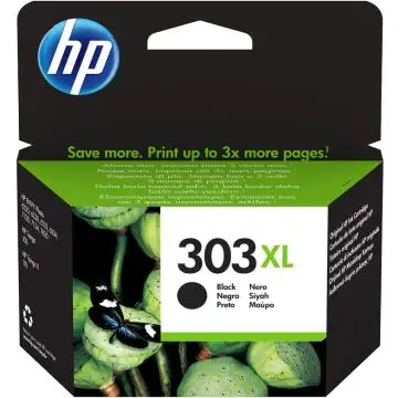 HP Cartuccia di inchiostro nero originale ad alta capacità 303XL , 125490