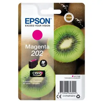 Epson Kiwi Singlepack Magenta 202 Claria Premium Ink , 127867