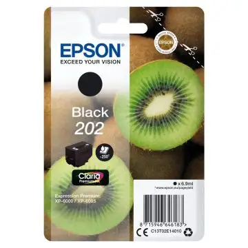 Epson Kiwi Singlepack Black 202 Claria Premium Ink , 117205