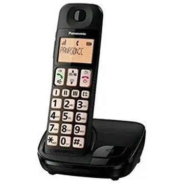 Panasonic KX-TGE110 Telefono DECT Identificatore di chiamata Nero , 140423