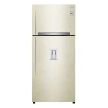 LG GTF744SEPZD frigorifero con congelatore Libera installazione 509 L E Sabbia , 115530