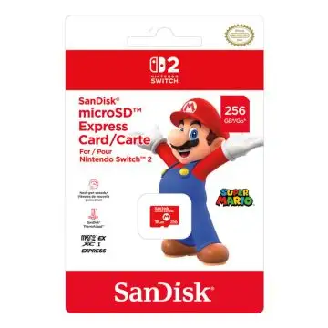 Nintendo 10016157 Micro SD memoria flash 256 GB MicroSDXC , 158823
