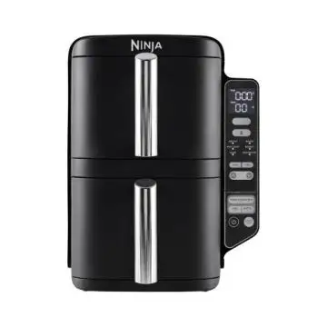 Ninja SL300EU friggitrice Doppia 7,6 L Indipendente 2470 W Friggitrice a basso contenuto di grassi Nero , 158077