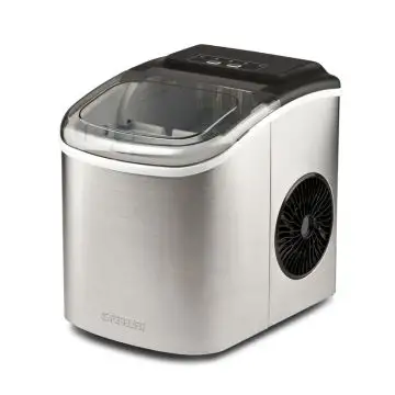 G3 Ferrari ARTIKO Macchina per ghiaccio portatile 12 kg/24h Nero, Acciaio inox , 158904
