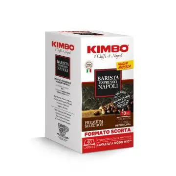 Kimbo Barista Espresso Napoli Capsule caffè Medium-dark roast 4 pz , 146032