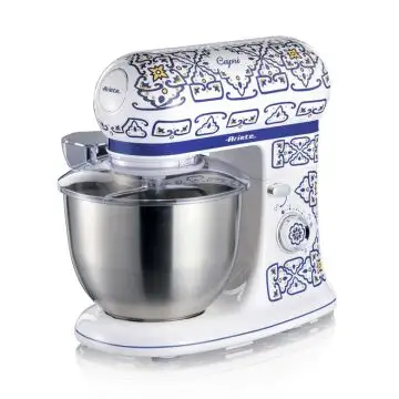 Ariete 1588 Impastatrice Capri, Planetaria, 7 velocità, 2400 Watt, 5,5 litri, Tazza Acciaio Inox , 156360