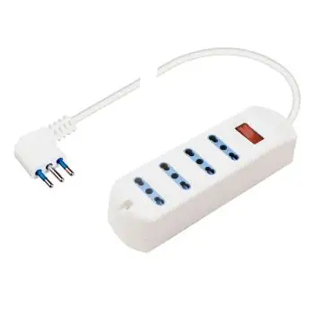 Poly Pool PP2512 prolunghe e multiple 1,5 m 4 presa(e) AC Interno Bianco , 142318