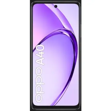 OPPO A40 Smartphone, Fotocamera AI 50MP, Selfie 5MP, Display 6.67” 90HZ LCD HD+, 5100mAh, RAM 6(Esp2GB/4GB/6GB)+ROM 128GB (esp1TB), IP54, [Versione Italia], Sparkle Black , 155394