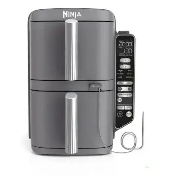 Ninja SL451EU friggitrice Doppia 9,5 L Indipendente 2470 W Friggitrice ad aria calda Nero , 158078