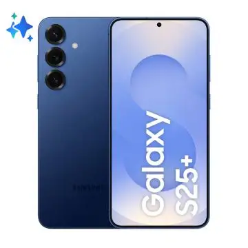Samsung Galaxy S25+ Smartphone AI, Display 6.7'' QHD+ Dynamic AMOLED 2X, Fotocamera 50MP, RAM 12GB, 512GB, 4.900 mAh, Navy , 157118