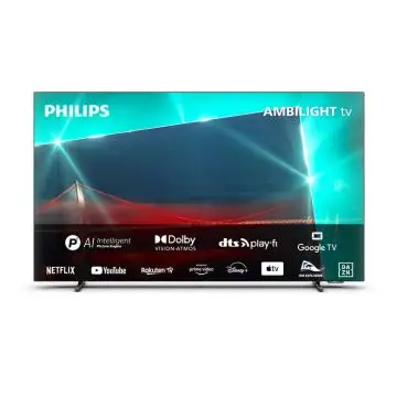 Philips Ambilight TV OLED 718 48“ 4K UHD Dolby Vision e Dolby Atmos Google TV , 151488