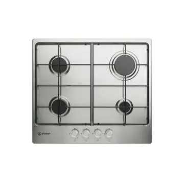 Indesit THP 642 IX/I 1 piano gas inox 60cm 4 fuochi griglie smaltate , 160248